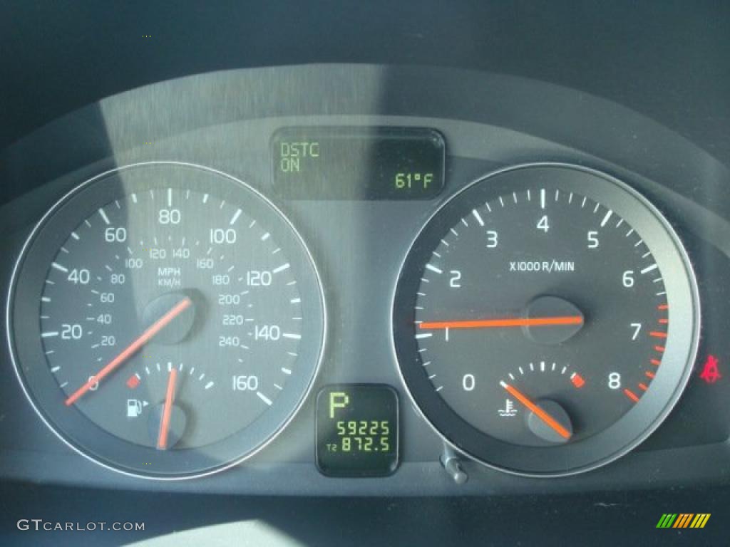 2008 Volvo V50 2.4i Gauges Photo #39203495