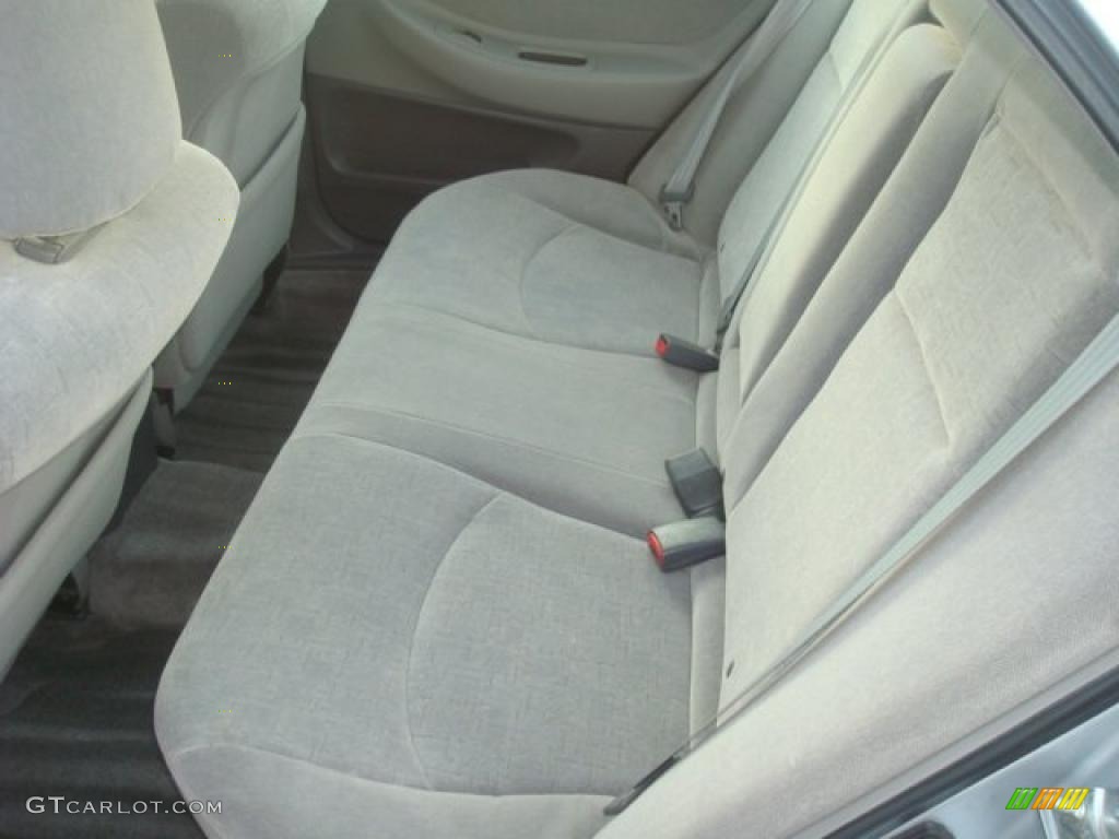 Quartz Gray Interior 2002 Honda Accord EX Sedan Photo #39203923