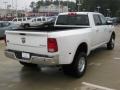 Bright White 2011 Dodge Ram 3500 HD Laramie Crew Cab 4x4 Dually Exterior