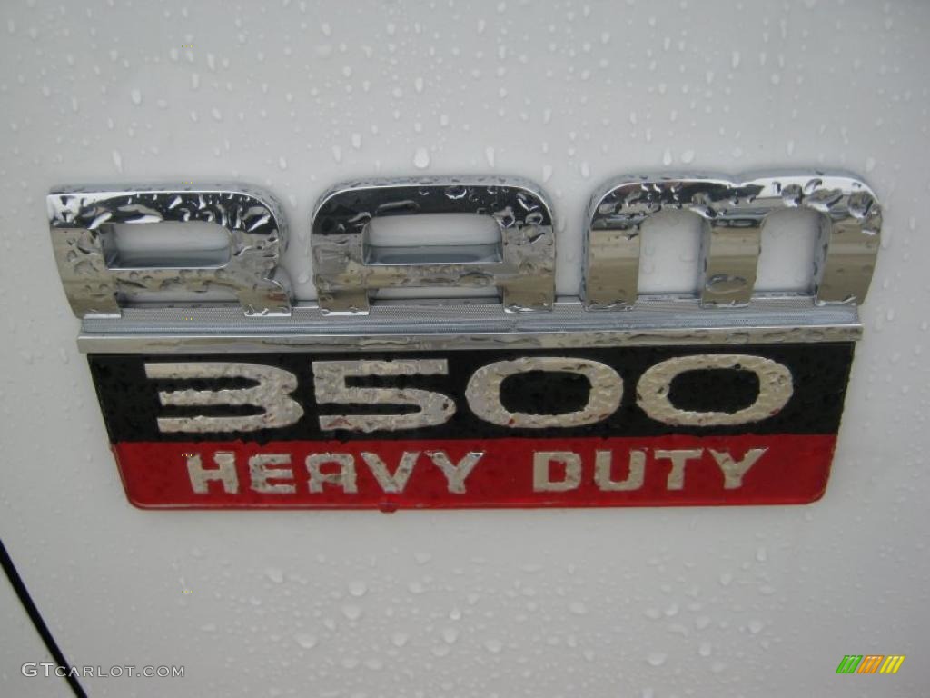 2011 Dodge Ram 3500 HD Laramie Crew Cab 4x4 Dually Marks and Logos Photo #39204455