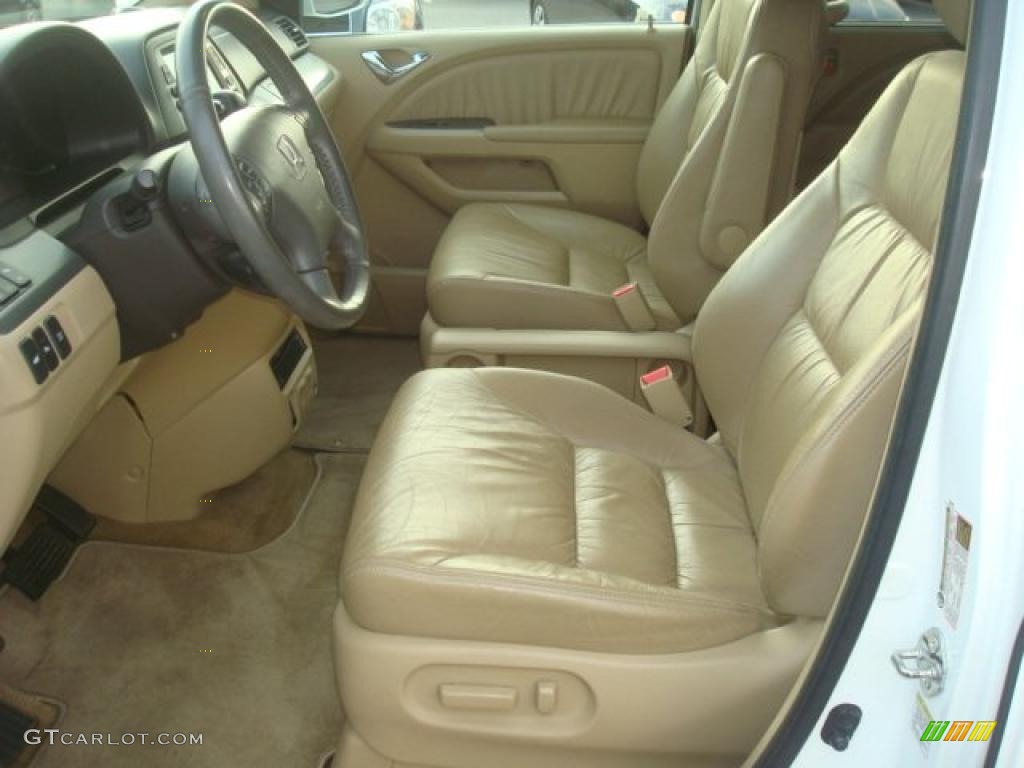 Ivory Interior 2008 Honda Odyssey Touring Photo #39204575