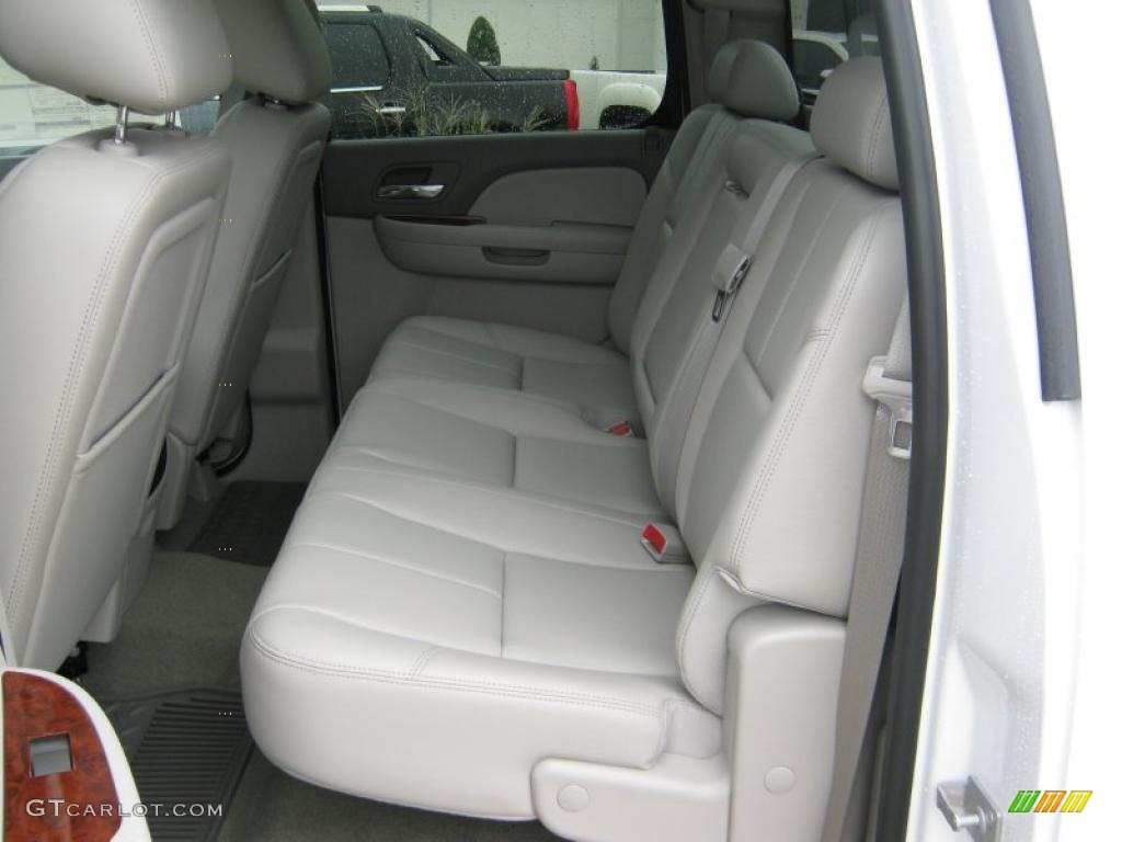 Dark Titanium/Light Titanium Interior 2011 GMC Sierra 2500HD SLT Crew Cab 4x4 Photo #39204725