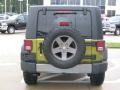 2010 Rescue Green Metallic Jeep Wrangler Unlimited Mountain Edition 4x4  photo #4