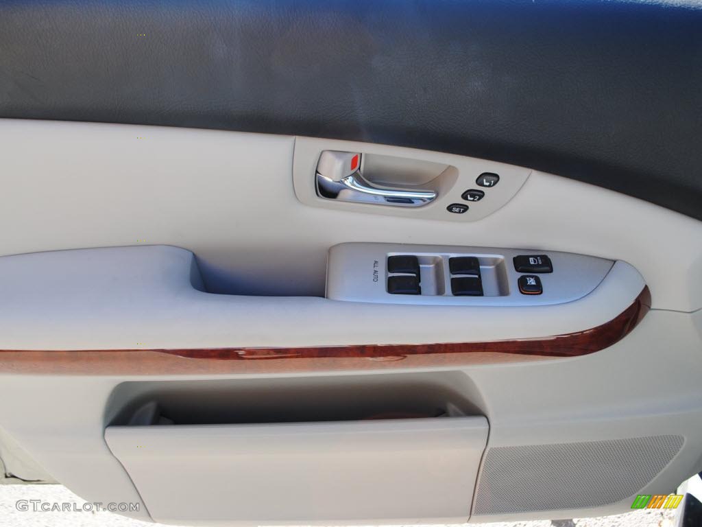 2008 Lexus RX 400h AWD Hybrid Light Gray Door Panel Photo #39206246