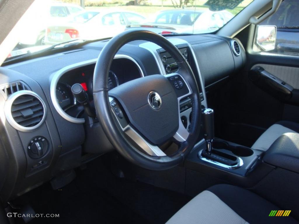 Charcoal Black Interior 2008 Mercury Mountaineer AWD Photo #39206974