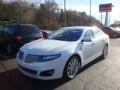 2010 White Platinum Metallic Tri-Coat Lincoln MKS EcoBoost AWD  photo #1