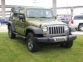 2010 Rescue Green Metallic Jeep Wrangler Unlimited Mountain Edition 4x4  photo #7