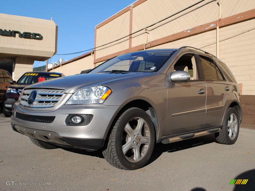 Pewter Metallic 2007 Mercedes-Benz ML 500 4Matic Exterior Photo #39207334