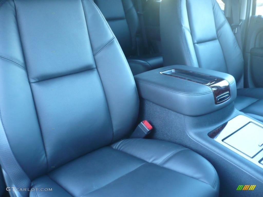 Ebony Interior 2011 GMC Yukon Denali AWD Photo #39207362