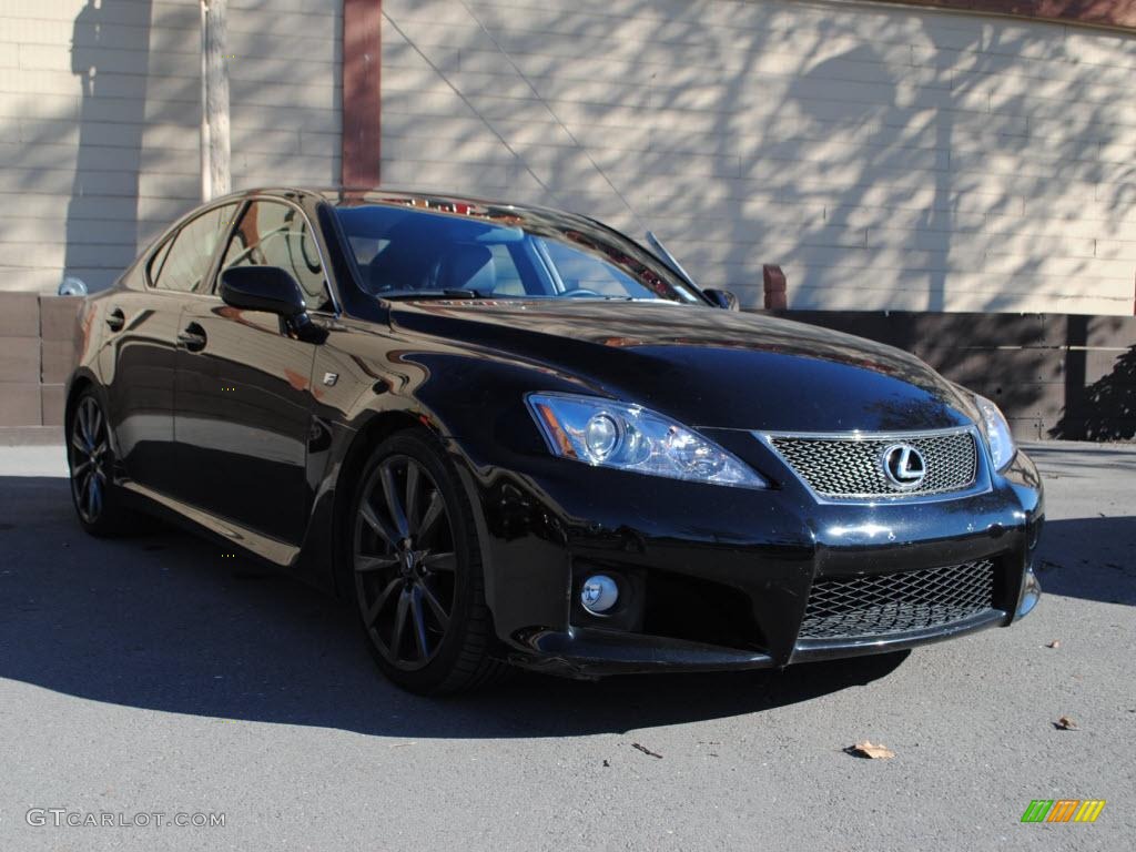 Obsidian Black Lexus IS