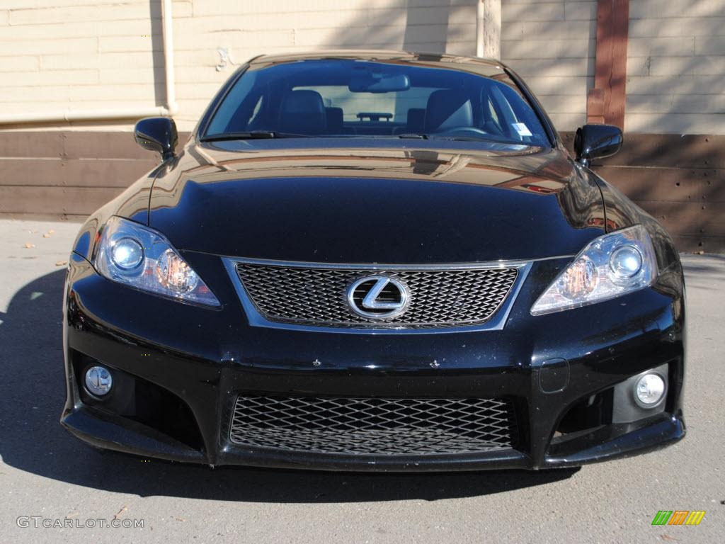 Obsidian Black 2008 Lexus IS F Exterior Photo #39207654