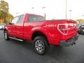 2010 Vermillion Red Ford F150 XLT SuperCab 4x4  photo #28