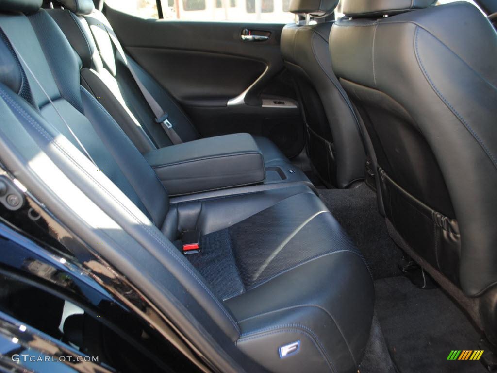 Black Interior 2008 Lexus IS F Photo #39207778
