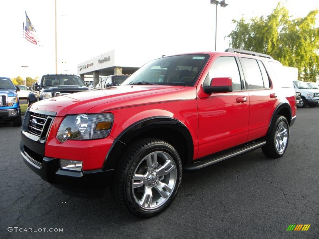 Torch Red 2010 Ford Explorer XLT Sport Exterior Photo #39207838