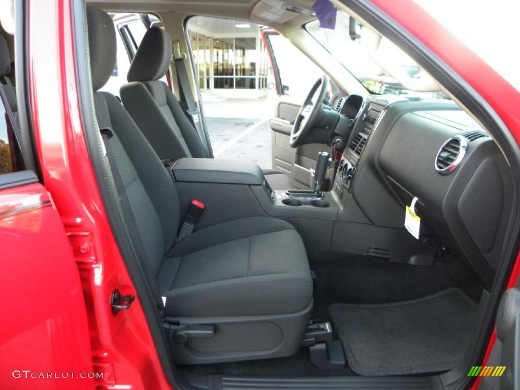 2010 Explorer XLT Sport - Torch Red / Black photo #13