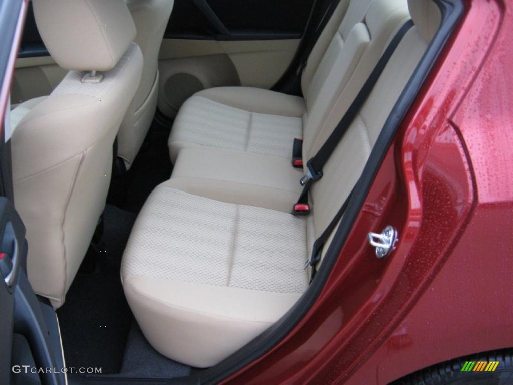 Dune Beige Interior 2011 Mazda MAZDA3 i Touring 4 Door Photo #39208434