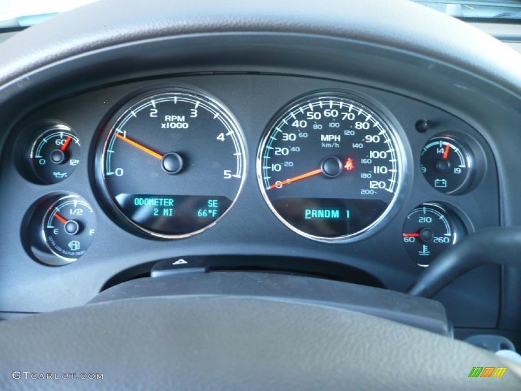 2011 GMC Sierra 3500HD Denali Crew Cab 4x4 Dually Gauges Photo #39208522