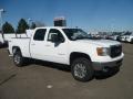 Summit White - Sierra 3500HD SLT Crew Cab 4x4 Photo No. 1