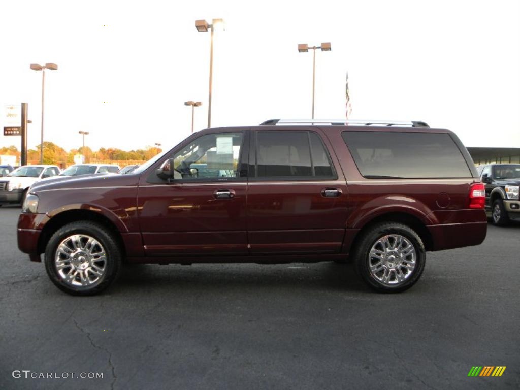 Royal Red Metallic 2011 Ford Expedition EL Limited 4x4 Exterior Photo #39208862