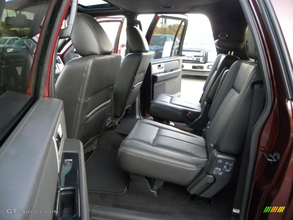 Charcoal Black Interior 2011 Ford Expedition EL Limited 4x4 Photo #39208950