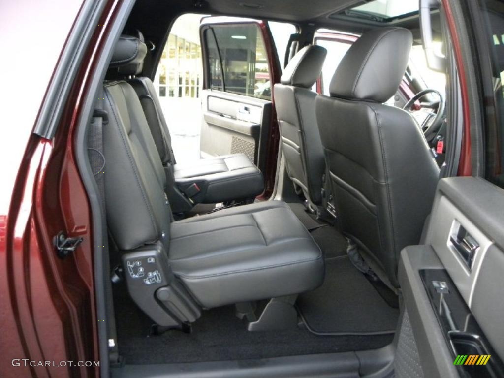 Charcoal Black Interior 2011 Ford Expedition EL Limited 4x4 Photo #39209010