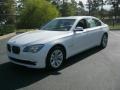 Mineral White Metallic 2011 BMW 7 Series 740Li Sedan Exterior