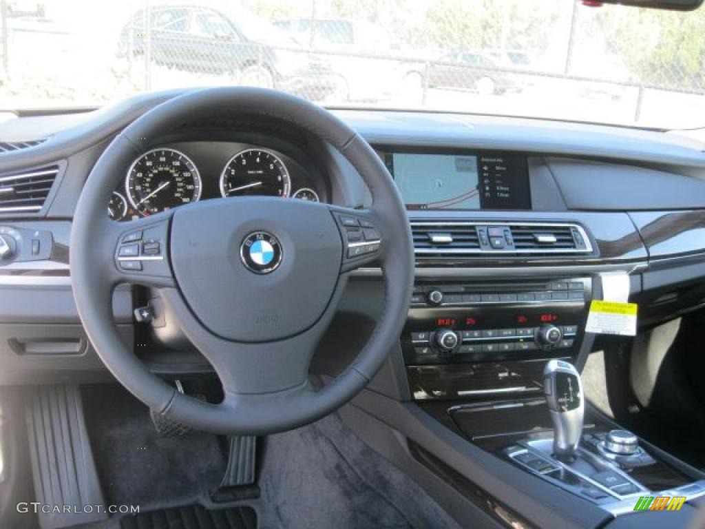 2011 BMW 7 Series 740Li Sedan Black Dashboard Photo #39209110