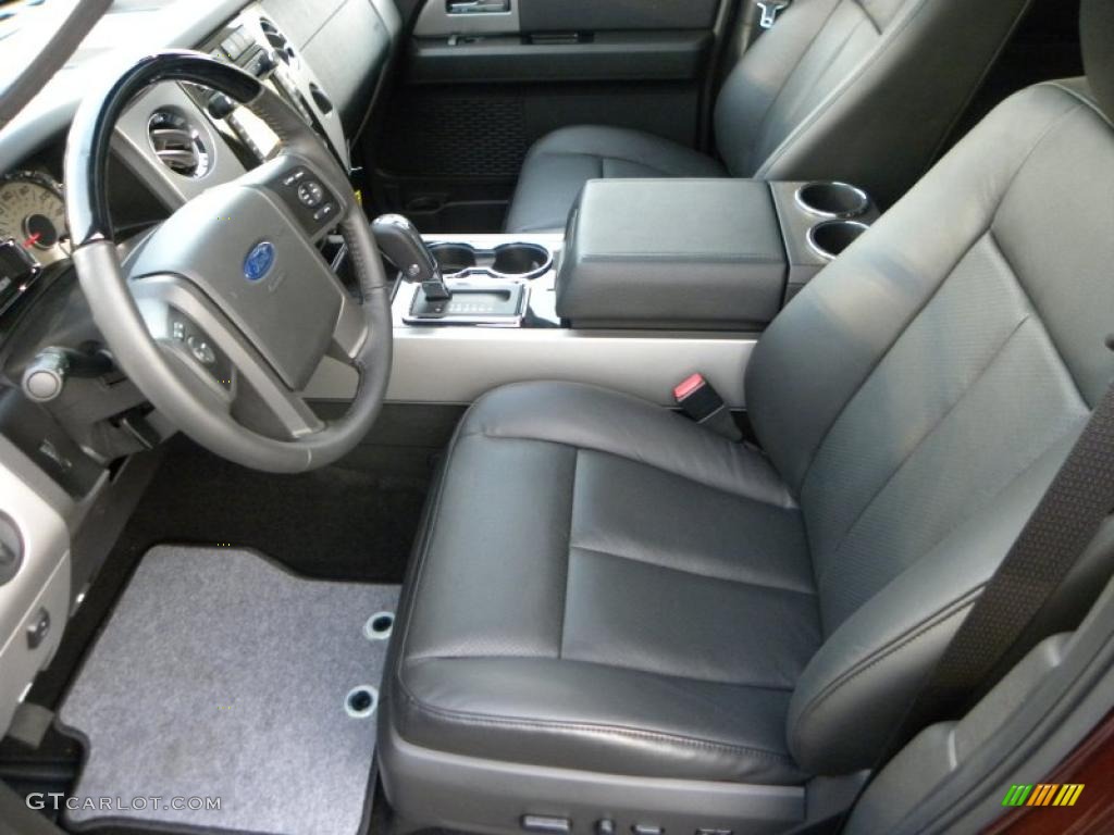 Charcoal Black Interior 2011 Ford Expedition EL Limited 4x4 Photo #39209142