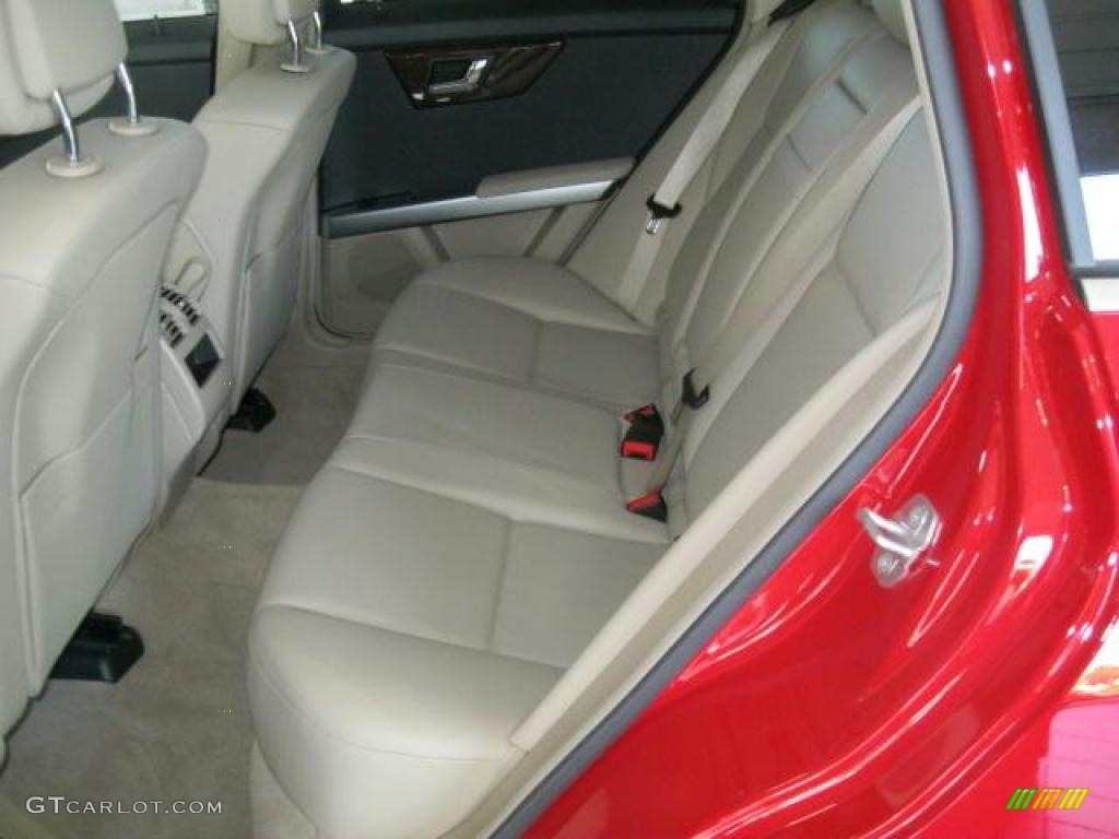 Almond/Black Interior 2011 Mercedes-Benz GLK 350 Photo #39209382