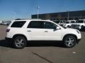 2011 Summit White GMC Acadia SLT AWD  photo #3