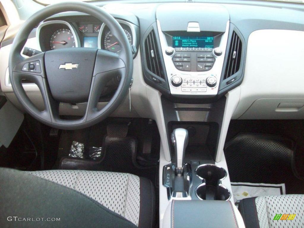 2011 Chevrolet Equinox LS AWD Light Titanium/Jet Black Dashboard Photo #39209906