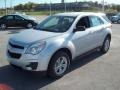 Silver Ice Metallic 2011 Chevrolet Equinox LS AWD Exterior