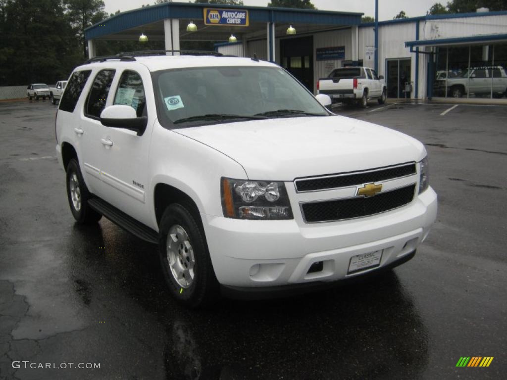 Summit White 2011 Chevrolet Tahoe LS Exterior Photo #39210398