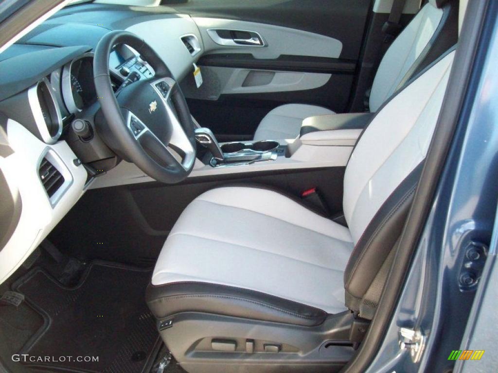 Light Titanium/Jet Black Interior 2011 Chevrolet Equinox LTZ AWD Photo #39210466