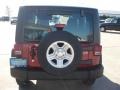 2011 Deep Cherry Red Crystal Pearl Jeep Wrangler Sport 4x4  photo #7