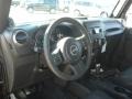 Black 2011 Jeep Wrangler Unlimited Sport 4x4 Dashboard