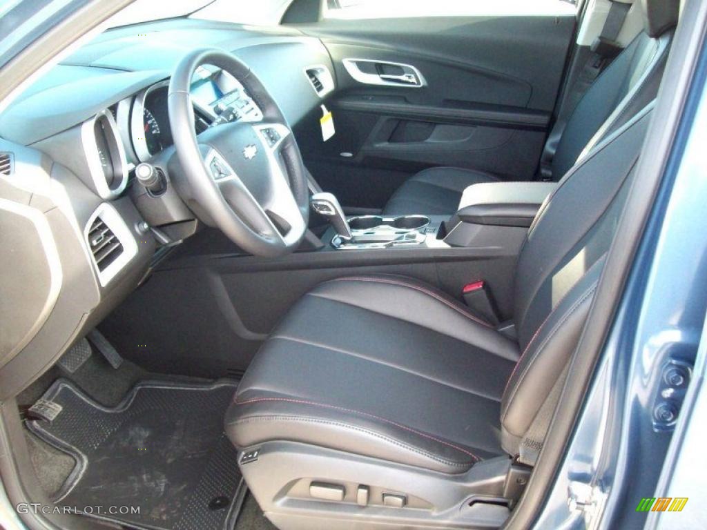 Light Titanium/Jet Black Interior 2011 Chevrolet Equinox LTZ AWD Photo #39211018
