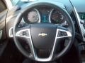 Light Titanium/Jet Black 2011 Chevrolet Equinox LTZ AWD Steering Wheel