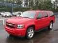 Victory Red 2011 Chevrolet Suburban LT Exterior