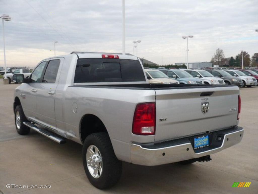 Bright Silver Metallic 2010 Dodge Ram 2500 SLT Mega Cab 4x4 Exterior Photo #39211410