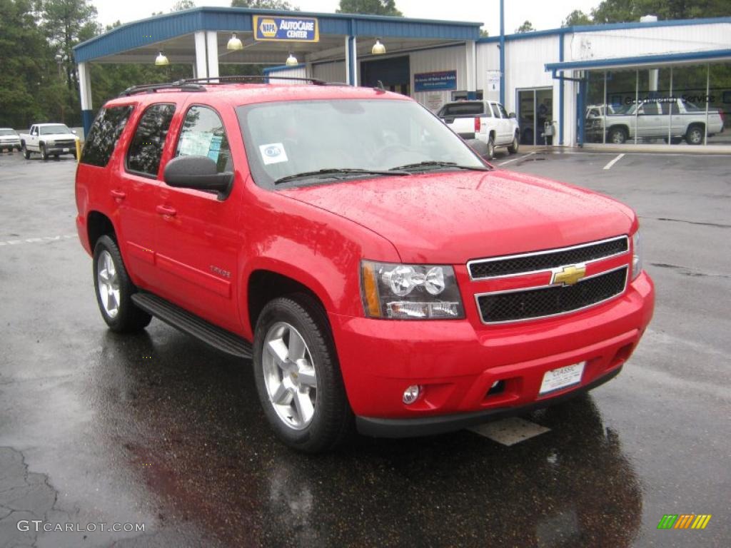 Victory Red 2011 Chevrolet Tahoe LT Exterior Photo #39211882