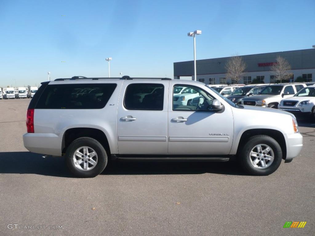 Pure Silver Metallic 2010 GMC Yukon XL SLT 4x4 Exterior Photo #39212022