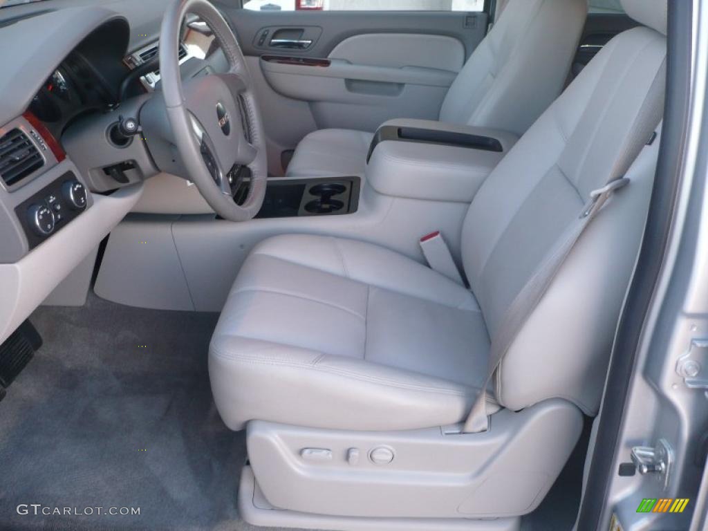 Light Titanium Interior 2010 GMC Yukon XL SLT 4x4 Photo #39212162
