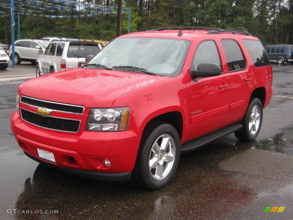 Victory Red 2011 Chevrolet Tahoe LT Exterior Photo #39212298