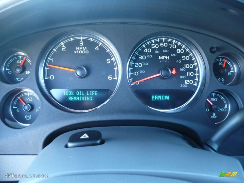 2010 GMC Yukon XL SLT 4x4 Gauges Photo #39212394
