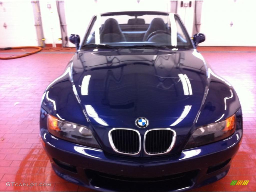 1997 Z3 2.8 Roadster - Montreal Blue Metallic / Black photo #2