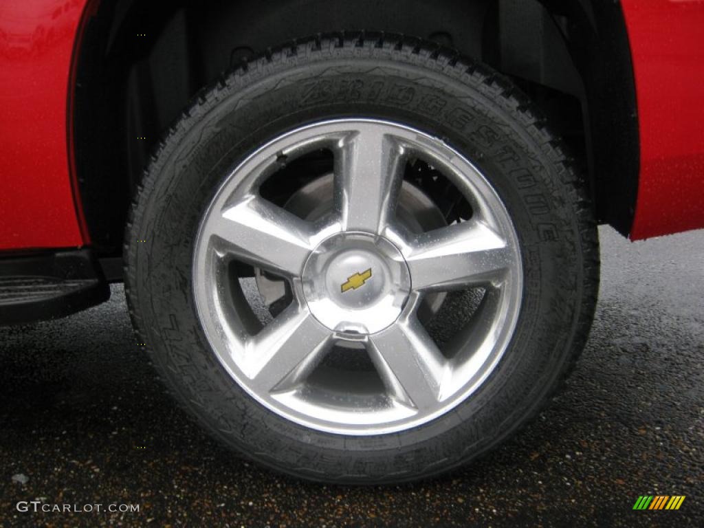 2011 Tahoe LT - Victory Red / Light Titanium/Dark Titanium photo #25