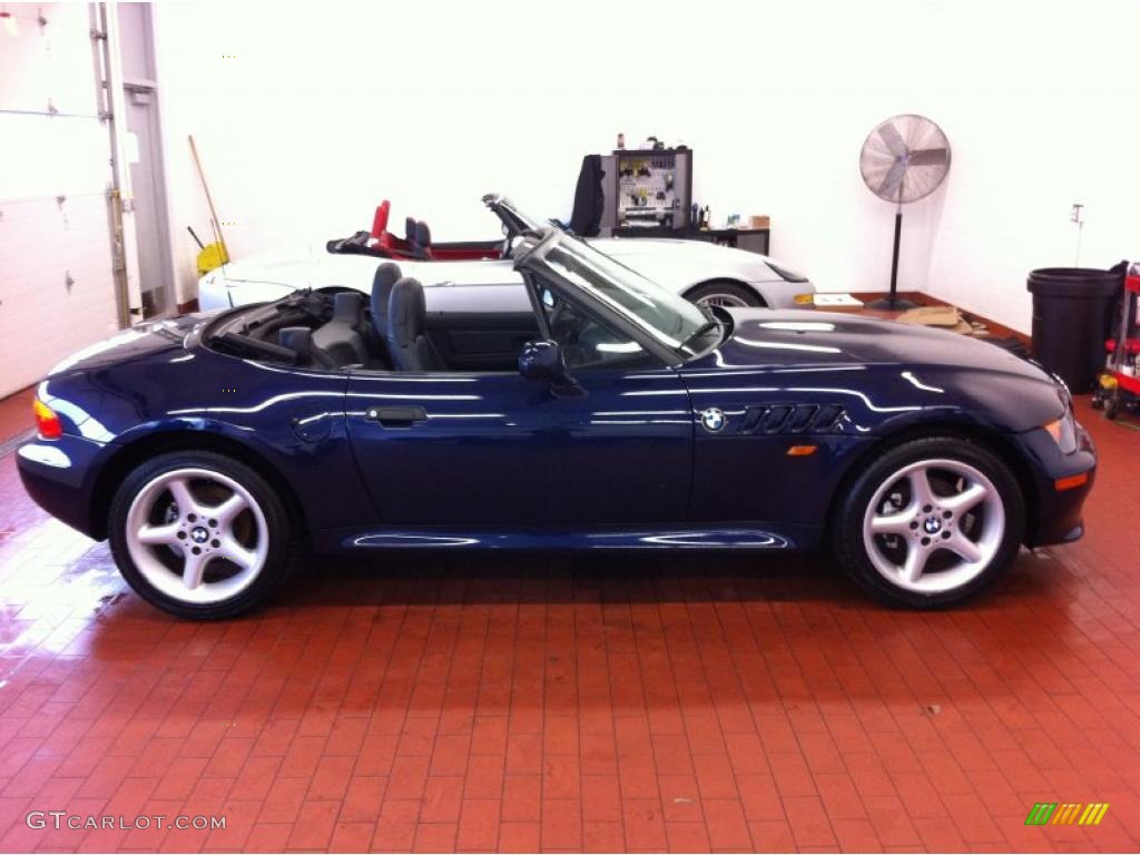 1997 Z3 2.8 Roadster - Montreal Blue Metallic / Black photo #4