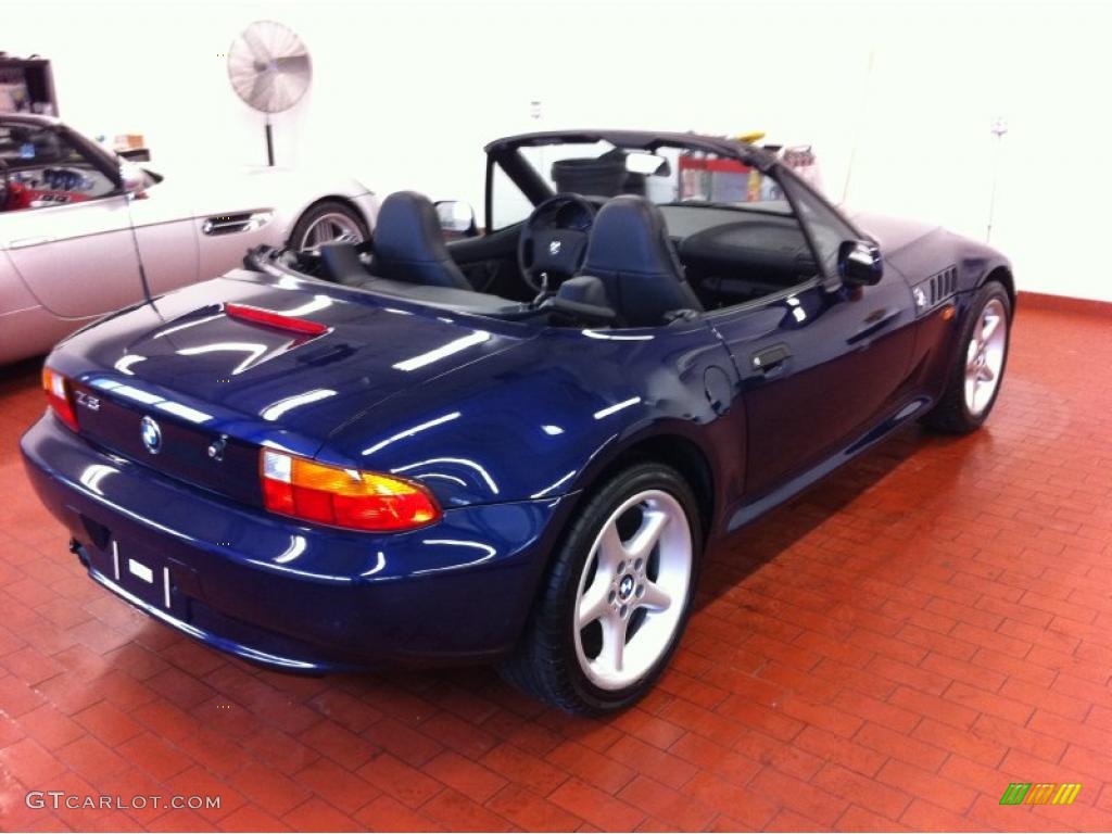 1997 Z3 2.8 Roadster - Montreal Blue Metallic / Black photo #5