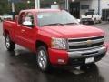 2011 Victory Red Chevrolet Silverado 1500 LT Extended Cab  photo #6